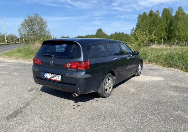 Honda Accord cena 13000 przebieg: 196600, rok produkcji 2004 z Gdańsk małe 277